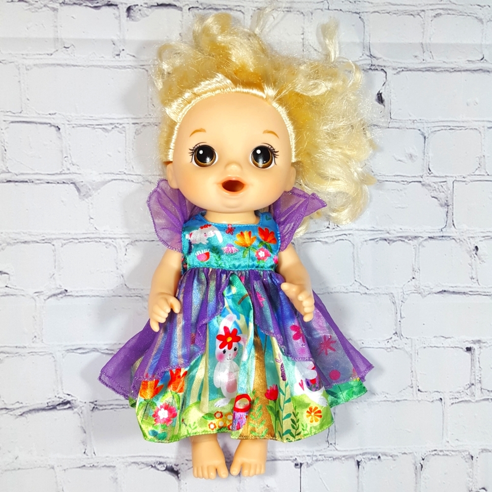 Baby Alive Once Upon A Baby: Forest Tales Forest Emma (Blonde) EUC